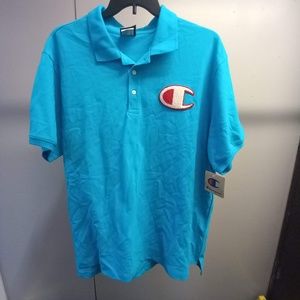 Champion Light Blue Polo Shirt